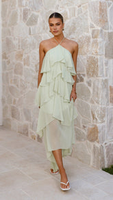 Soho Maxi Dress - Sage