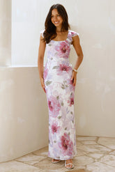 League Of Her Own Maxi Dress Floral