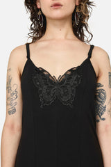 Naiad Goth Maxi Dress