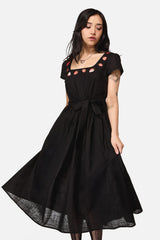 Strawberry Embroidered Dress