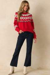 Power Curve Dark Wash Cropped Flare Jeans