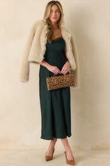 Z Supply After Hours Garland Green Midi Dress