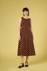 Polka Dot Midi Dress