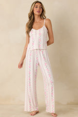 Z Supply Vanity Vanilla Ice Multi Boudoir Floral Cami