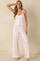 Z Supply Vanity Vanilla Ice Multi Boudoir Floral Cami