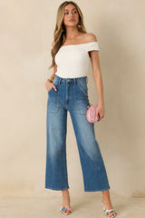 Z Supply Ivory Second Skin Off Shoulder Top