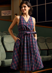 Instant Energy Faux-Wrap Dress