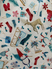 Winter Cheer Vintage Dress