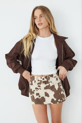 Dasha Micro Mini Denim Skort