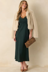 Z Supply After Hours Garland Green Midi Dress