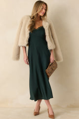 Z Supply After Hours Garland Green Midi Dress