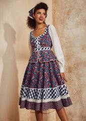 GUNNE SAX for ModCloth Camille Corset Midi Dress