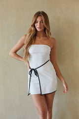 Maisie Contrast Mini Dress