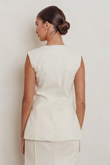 Sweet Treat Sleeveless Top Oat