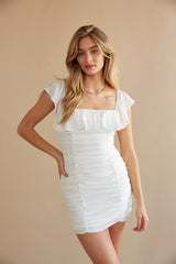 Gilly Ruched Mini Dress